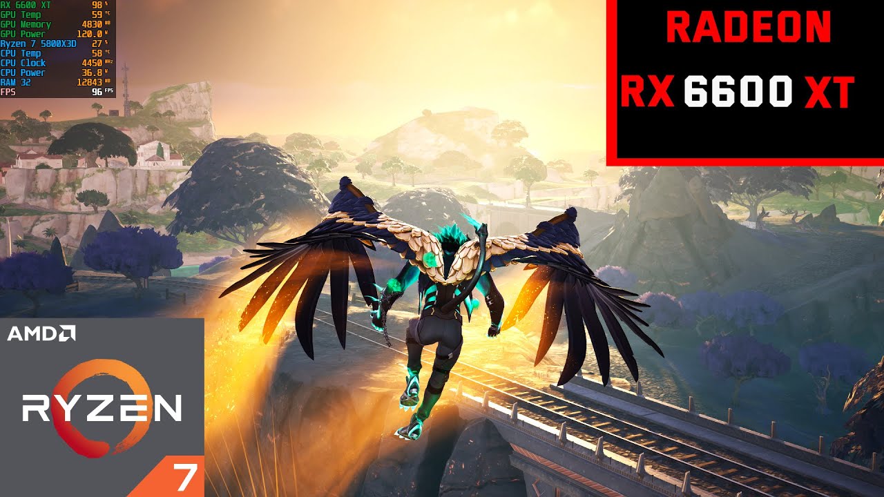 Fortnite Chapter 5 Season 2 : Ultra Graphics | RX 6600 XT | Ryzen 7 ...