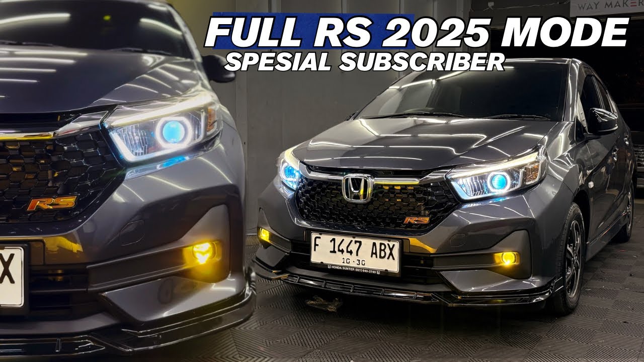 BRIO SPESIAL SUBSCRIBER KITA‼️MODIF BRIO SATYA 2025 JADI RS 2025