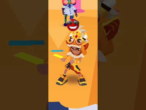 Subway surfers Golden Guardian🌸 race mode #subwaysurfers #showdown #shorts