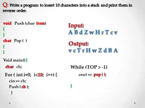 2. Stack Implementation - Exercises - YouTube