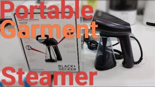 Black & Decker Portable Garment Steamer