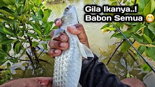 I'm sure you won't drool..!! The spot on the outskirts of DANGKAL has BIG FISH!! 😁