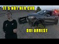 Bodycam DUI Arrest - Drunk 23-Year-Old Totals a Car That Isn't Hers