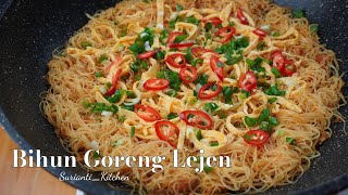 Bihun Goreng Lejen orang tua duludulu tanpa menggunakan sos atau kicap tapi tetap sedap | TIPS