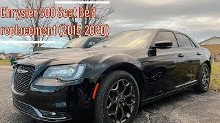 Chrysler 300 Seat Belt replacement (2015-2020)