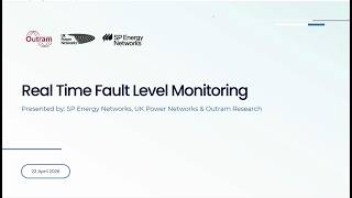 Real Time Fault Level Monitor Innovation Presentation