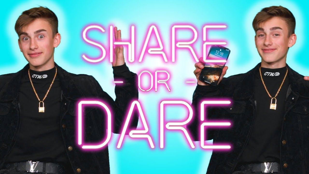 JOHNNY ORLANDO Shares What’s In His Phone | SHARE OR DARE