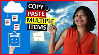 How to Copy and Paste Multiple items and across Multiple devices | Cloud Clipboard and History