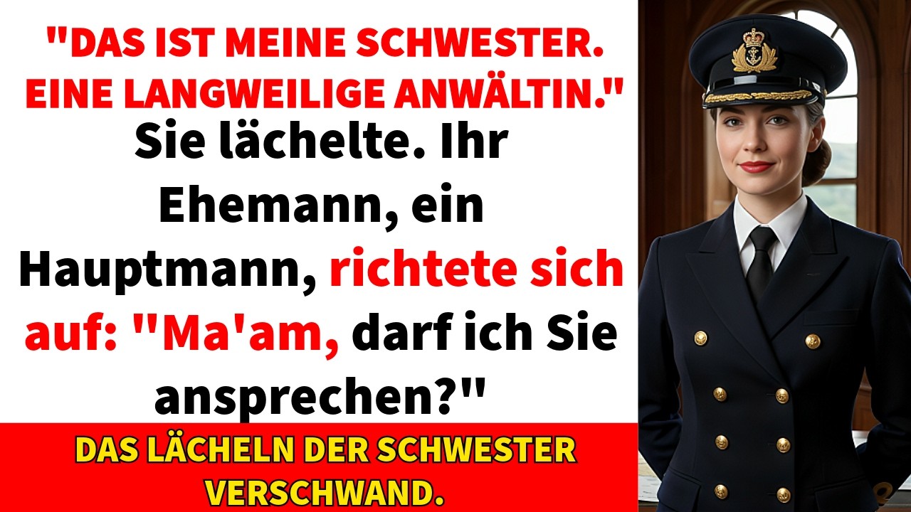 Meine eigene Schwester stand an ihrem Hochzeitstag vor mir und sagte vor ihrem frisch angetrauten Ehemann: „Sabrina hat nur einen Schreibtischjob, eine zivile Anwältin. Sie würde deine...
