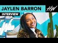 Jaylen Barron Tells Us Her Most EMBARRASSING Day on "Free Rein" set!! | Hollywire