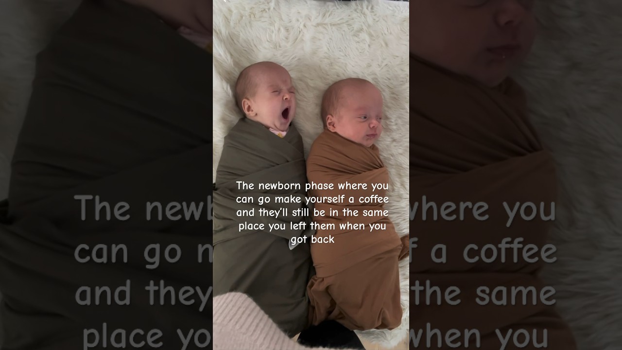 Newborn Twins vs Toddler Twins 