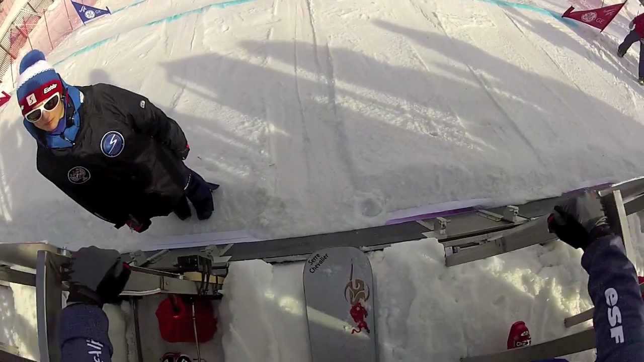 Snowboard Cross in Sochi by Pierre Vaultier, Сочи スノーボードクロス