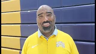 St. Augustine football coach Robert Valdez