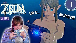 First time playing a Zelda game! | PART 1 | Legend of Zelda: Breath of the Wild LIVE Playthrough