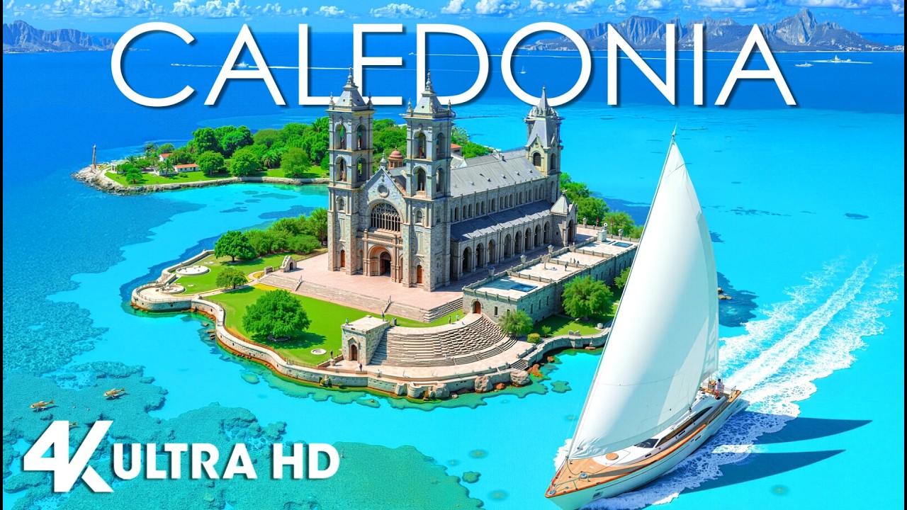 NEW CALEDONIA 4K ULTRA HD | Tropical Paradise, Turquoise Lagoons & Deep House Travel