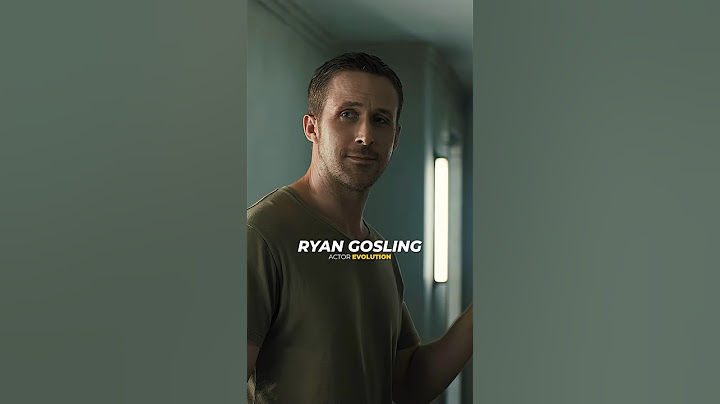 Ryan Gosling: Actor Evolution