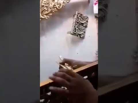 كيفية شد التاج الملكي معمل ستائر بغداد 07724640781