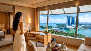 The Ritz-Carlton Millenia Singapore | Ultra-Luxury Art Hotel (4K Tour & Vlog) screenshot 4