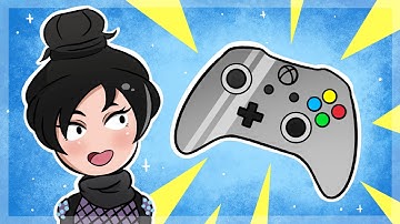 i tried playing apex legends with a CONTROLLER for the first time