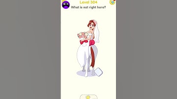 Delete Puzzle level 304 Funny Mobile Games Android ios, Max levels Gameplay Walkthrough #shorts