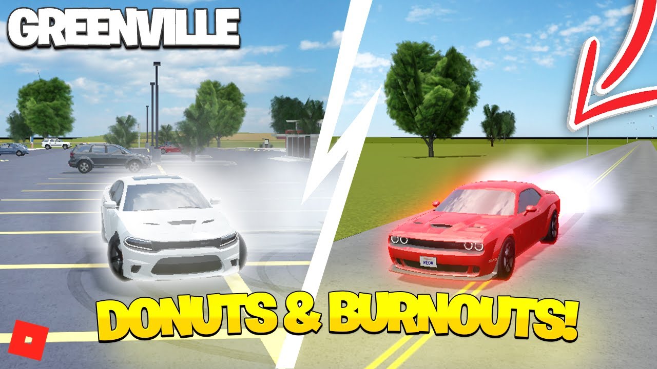 doing random donuts on Roblox greenville