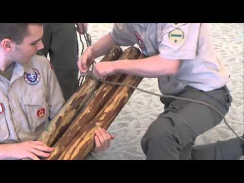 How to Tie a Tripod Lashing