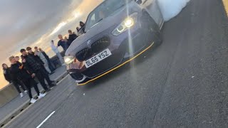 Bmw M140I Burnout