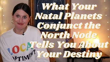 NORTH NODE Conjunct Sun, Moon, Rising, Mercury, Venus, Mars, Jupiter, Saturn, Uranus, Neptune, Pluto