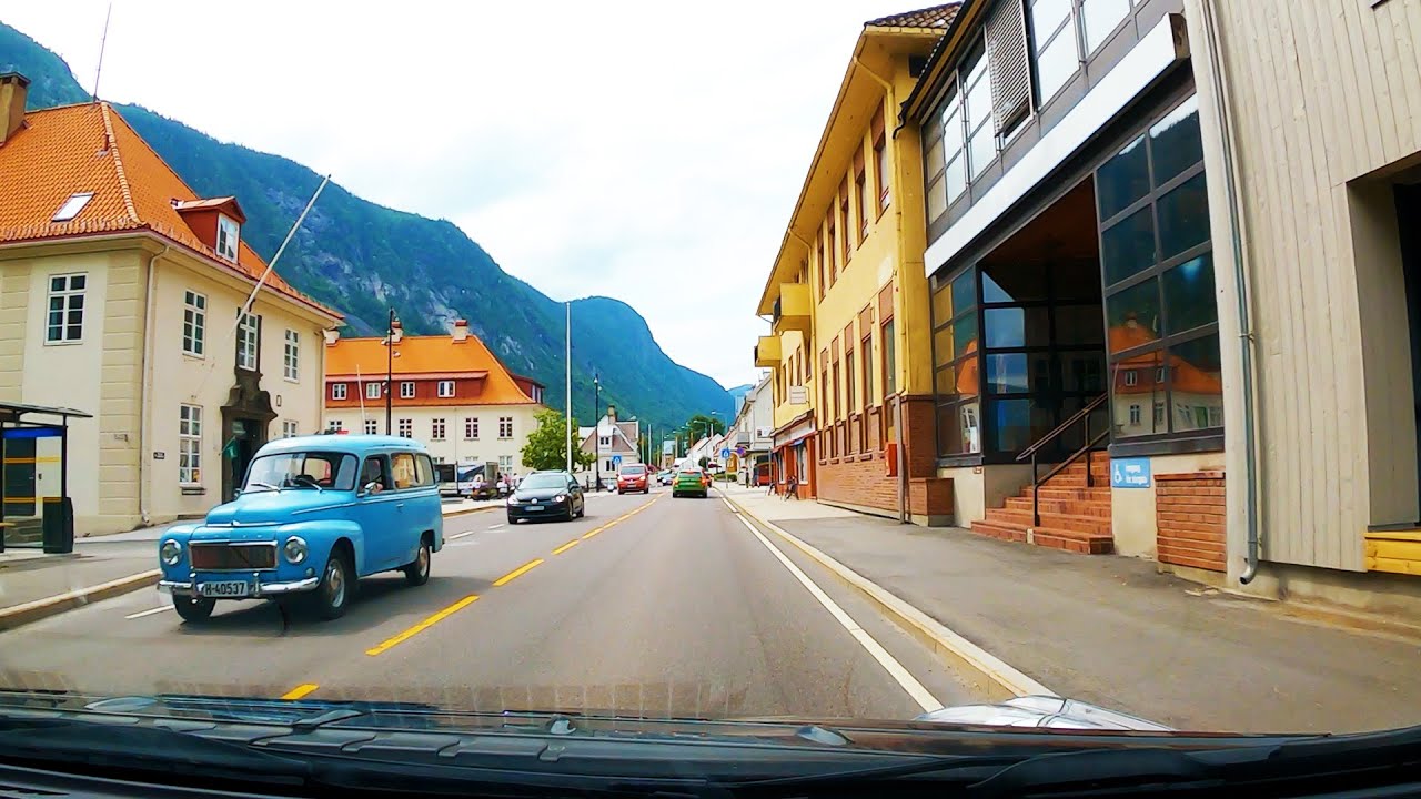 Rjukan Norway Driving Tour - Small Town Norway