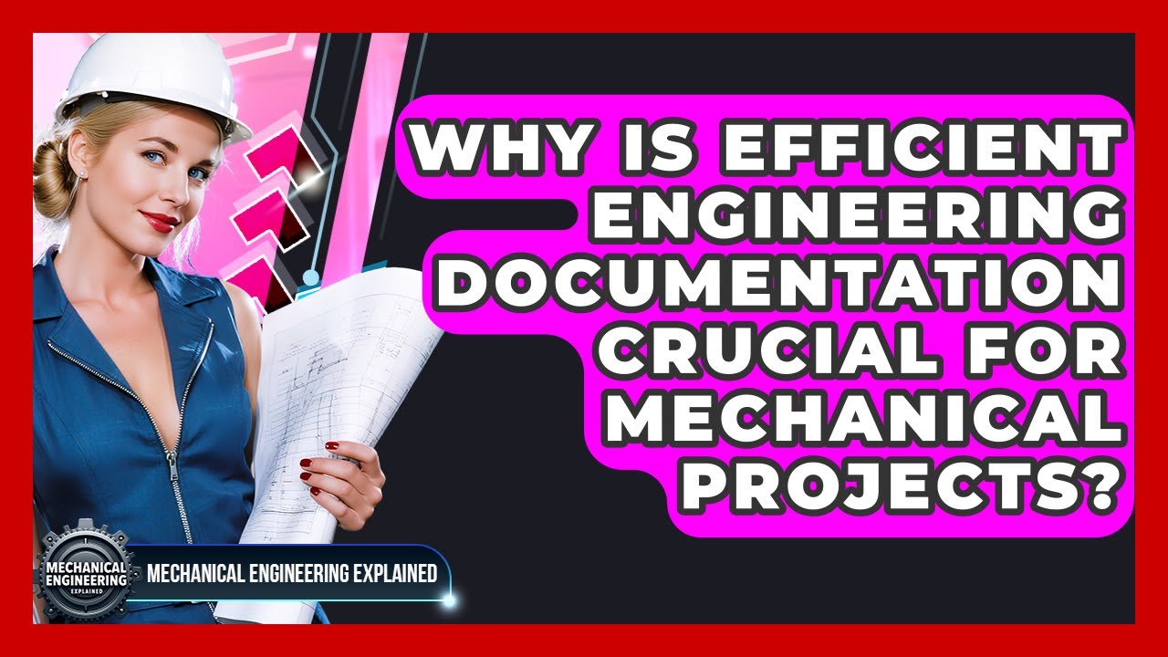 Why Is Efficient Engineering Documentation Crucial For Mechanical ...
