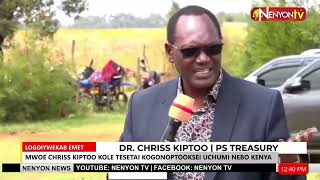 TREASURY PS CHRIS KIPTOO SAYS KENYA’S ECONOMY IS STABLE, SET TO IMPROVE