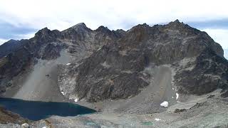 Laguna Torre de Rhino, glaciar de los Vascos y su laguna