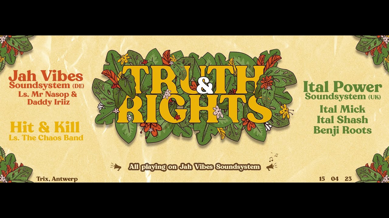 Truth & Rights showcase - hit & kill ls saxman & jah vibes soundsystem ...