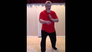 Solo Single Hand Fixed Foot Push Hands Drill