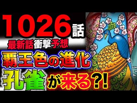 ワンピース 最新話衝撃予想 ルフィ覇王色の進化 まさかの キジ 孔雀が来る 予想妄想考察 ワンピース 最新話衝撃予想 ルフィ覇王色の進化 まさかの キジ 孔雀が来る 予想妄想考察