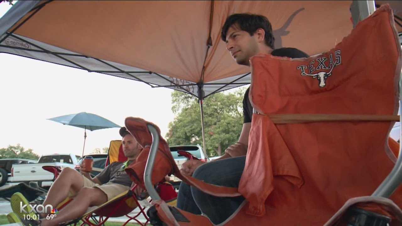 UT fans thrown off by new tailgate location