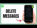 Delete WhatsApp messages permanently before anyone sees - 2026 Update