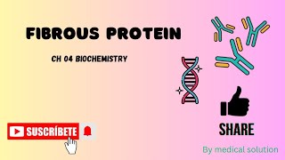 FIBROUS PROTEIN ch 04 (part 1) in easiest way biochemistry |@selflessmedicose
