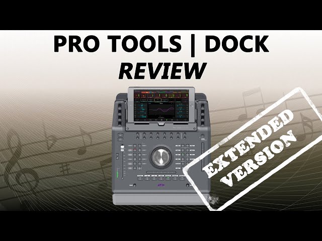 Avid Pro Tools Dock Review [Extended Version] - YouTube