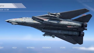 F-14 Tomcat Demo (Carrier Landing HD Flight Simulator)