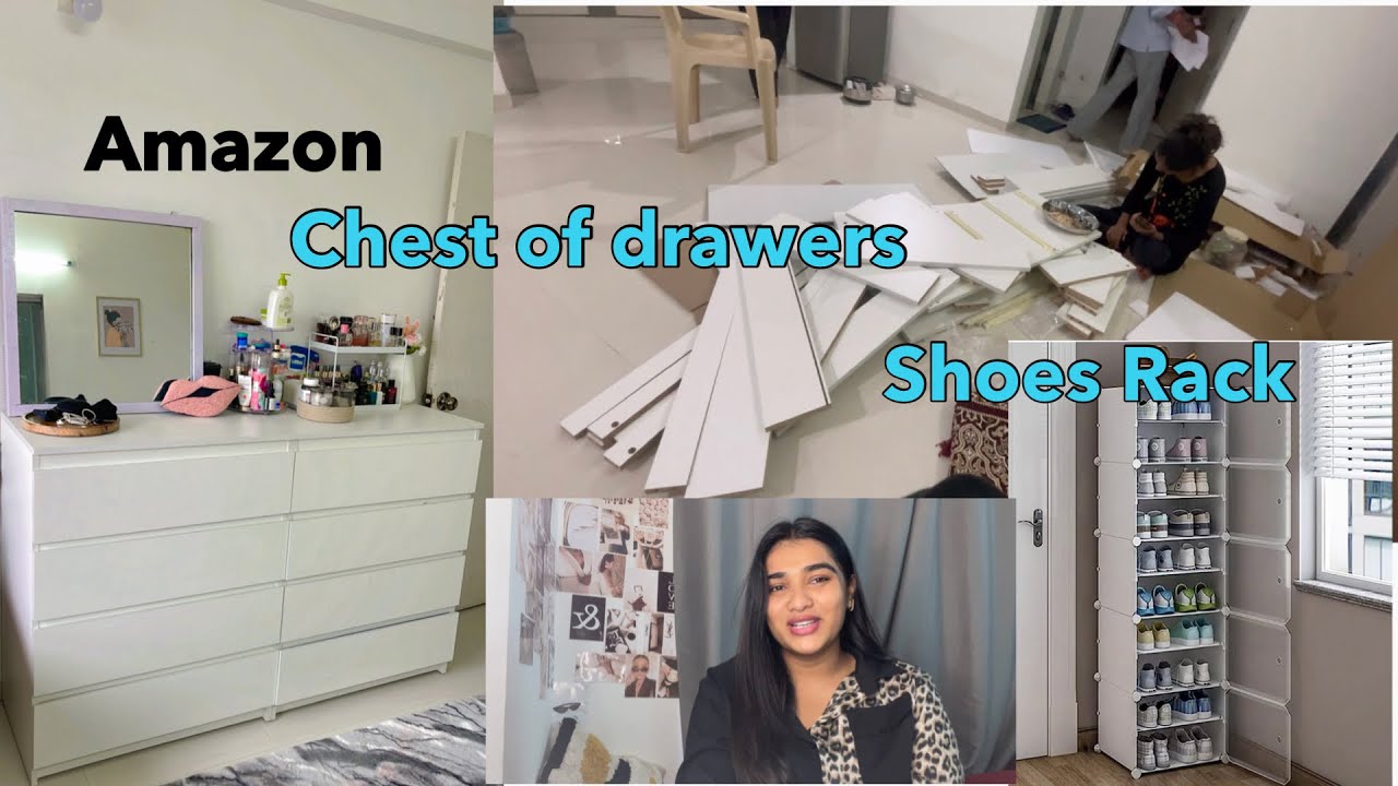 Bought 15000 Rs. Amazon chest Drawer | Shoe Rack | review - YouTube