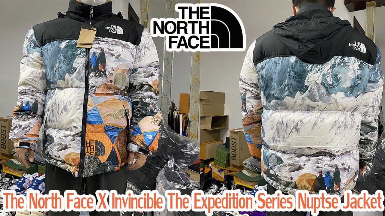 The North Face X Invincible The Expedition Series Nuptse Jacket