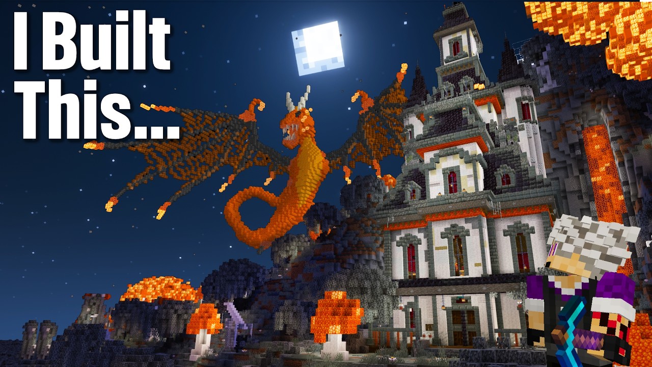 I COMPLETELY Transformed the Pale Garden in Survival Minecraft