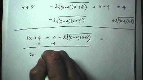 1 6   Radical Equations   Part 3