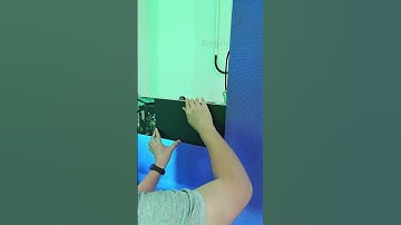 With a "click" sound, the LED display is installed.#eagerled #ledscreen #leddisplay #ledvideowall