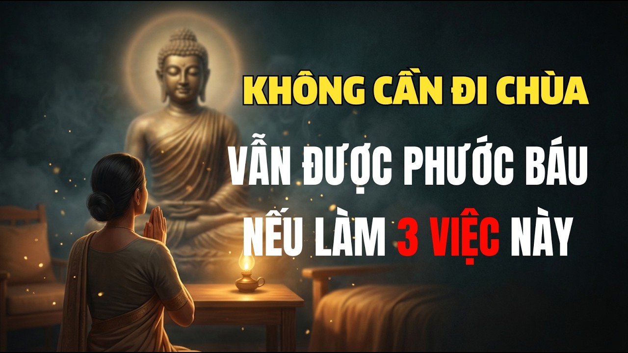 Cách Tu Tại Gia Phước Báu Nhân 10 Không Cần Đi Chùa - Lời Phật Dạy
