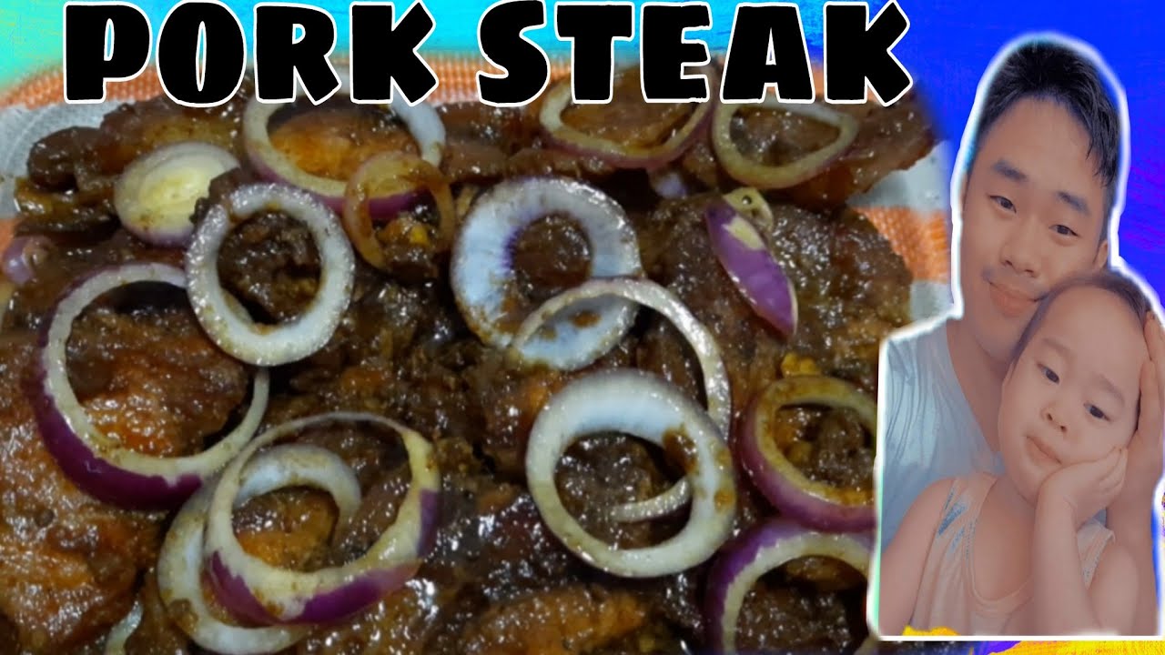 PORK STEAK RECIPE ( how to cook pork steak recipe) - YouTube