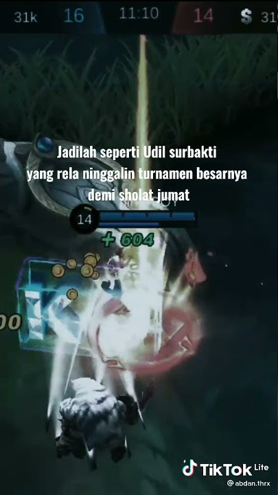 orang yg ninggalin turnamen demi sholat Jum'at 😱