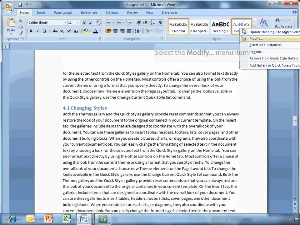 How To Use Styles Add A Table Of Contents And A Coverpage Using Word how-to-use-styles-add-a-table-of-contents-and-a-coverpage-using-word