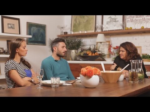 16.10.16 - ქეთის სამზარეულო თავგადასავალი - ბადრიჯნის თბილი სალათი მაწვნის სოუსით; გუფთა